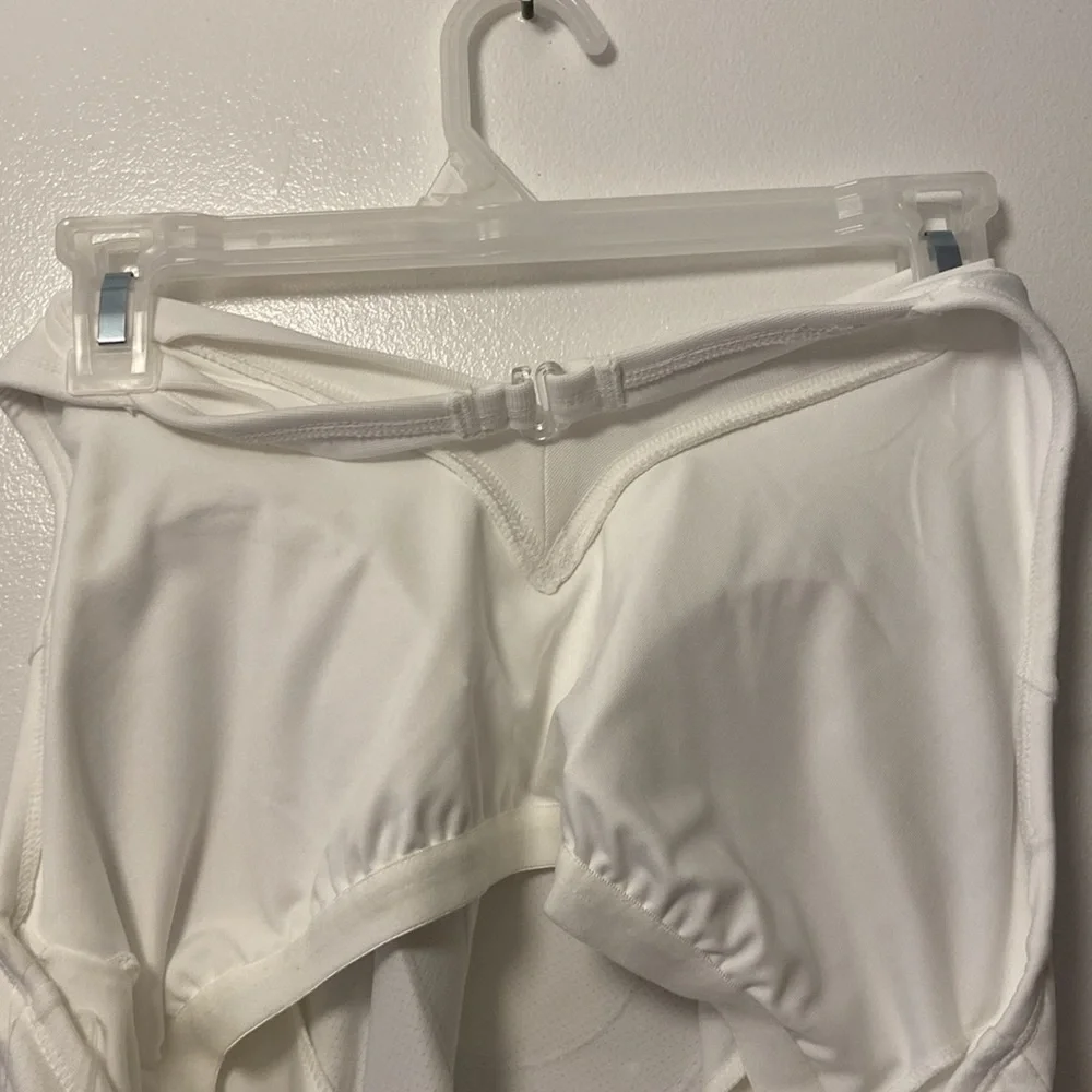 NWT New NFL Indianapolis Colts Women's White Halter Top Sz L - Picture 6 of 8